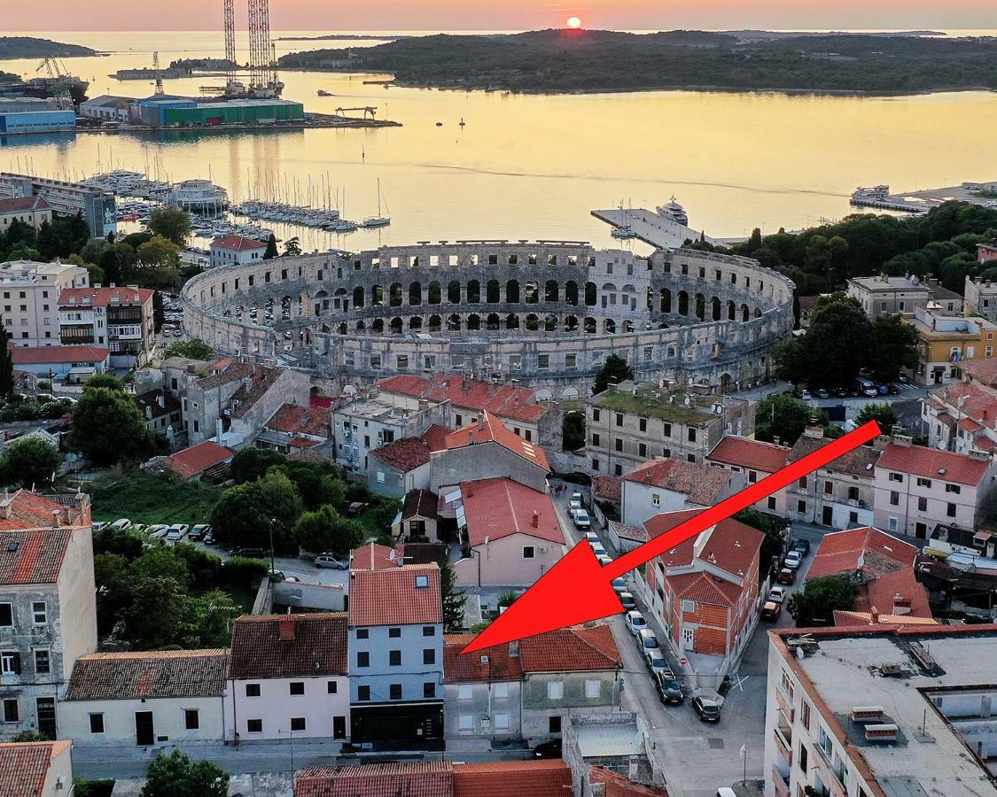 Apartments Dream In Arena 2 Pula Center Free Parking Buitenkant foto